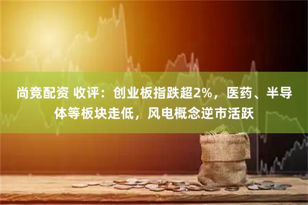 尚竞配资 收评：创业板指跌超2%，医药、半导体等板块走低，风电概念逆市活跃