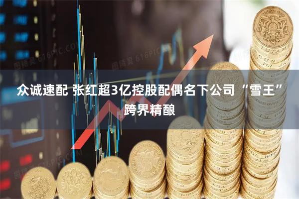 众诚速配 张红超3亿控股配偶名下公司 “雪王”跨界精酿