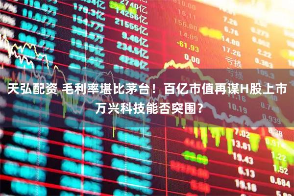 天弘配资 毛利率堪比茅台!百亿市值再谋H股上市 万兴科技能否突围?