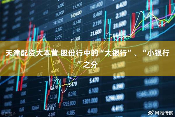 天津配资大本营 股份行中的“大银行”、“小银行”之分